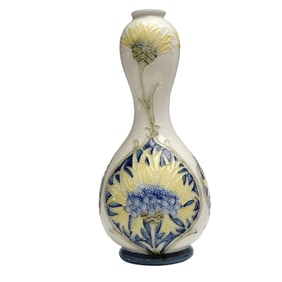 McIntyre Style Florian Ware Cornflower Vase