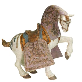 Lladro Gres Figurine, Oriental Horse 01012030
