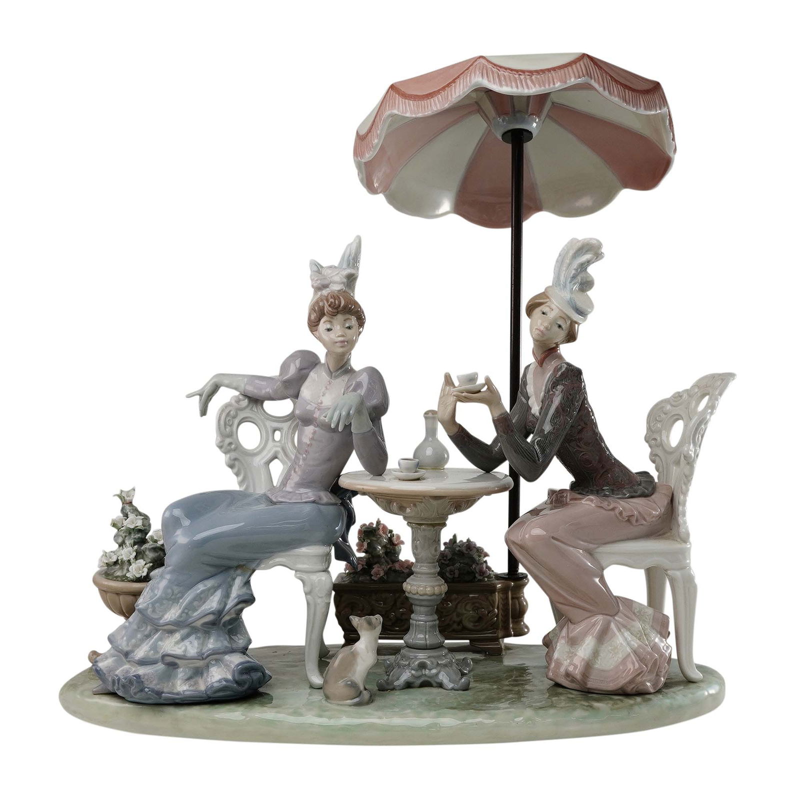 Lladro Porcelain Figurine, Cafe de Paris #1511 (1 of 10)