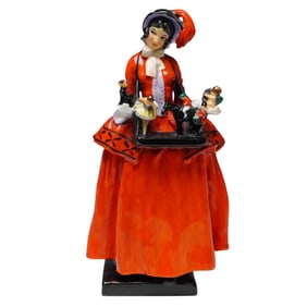 Royal Doulton Porcelain Figurine, Sketch Girl