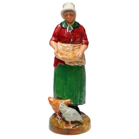 Royal Doulton Porcelain Figurine, The Farmer's Wife HN2069
