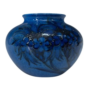 Moorcroft Pottery Vase, Blue Cornflower