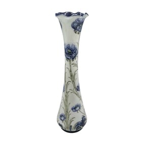 Early Moorcroft for Macintyre Florian Ware Vase, Blue Poppy
