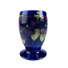 Moorcroft Pottery Pansy Vase