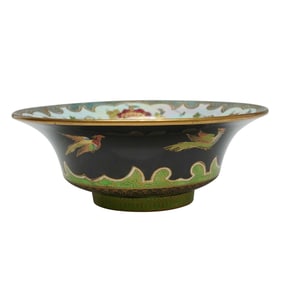 Wedgwood Fairyland Lustre Daventry Bowl, Crane and Rock Z5453