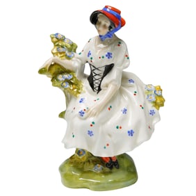 Royal Doulton Porcelain Figurine, Chelsea Pair Woman HN577
