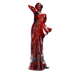 Royal Doulton Flambe Porcelain Figurine, Eastern Grace HN3683