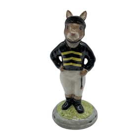 Royal Doulton Bunnykins Prototype Colorway Figurine, Jockey