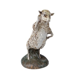 Cobridge Stoneware Trial Sheep Sculpture