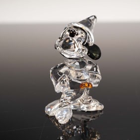 Swarovski Crystal Figurine, Sorcerer Mickey 2009