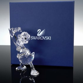 Swarovski Crystal Figurine, Donald Duck
