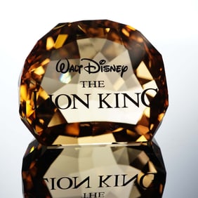 Swarovski Crystal Disney Title Plaque, The Lion King