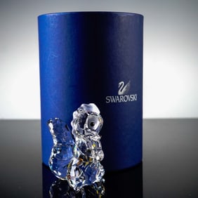 Swarovski Crystal Figurine, Flower the Skunk