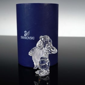 Swarovski Crystal Figurine, Sleepy