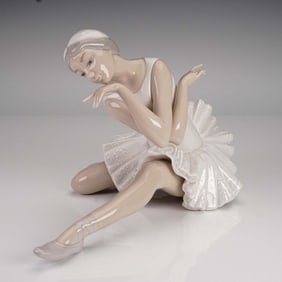 Lladro Porcelain Figurine, Death of the Swan #4855