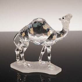 Swarovski Crystal Figurine, Camel African Wildlife Series