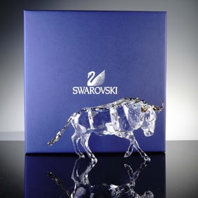 Swarovski Crystal Figurine, Gnu