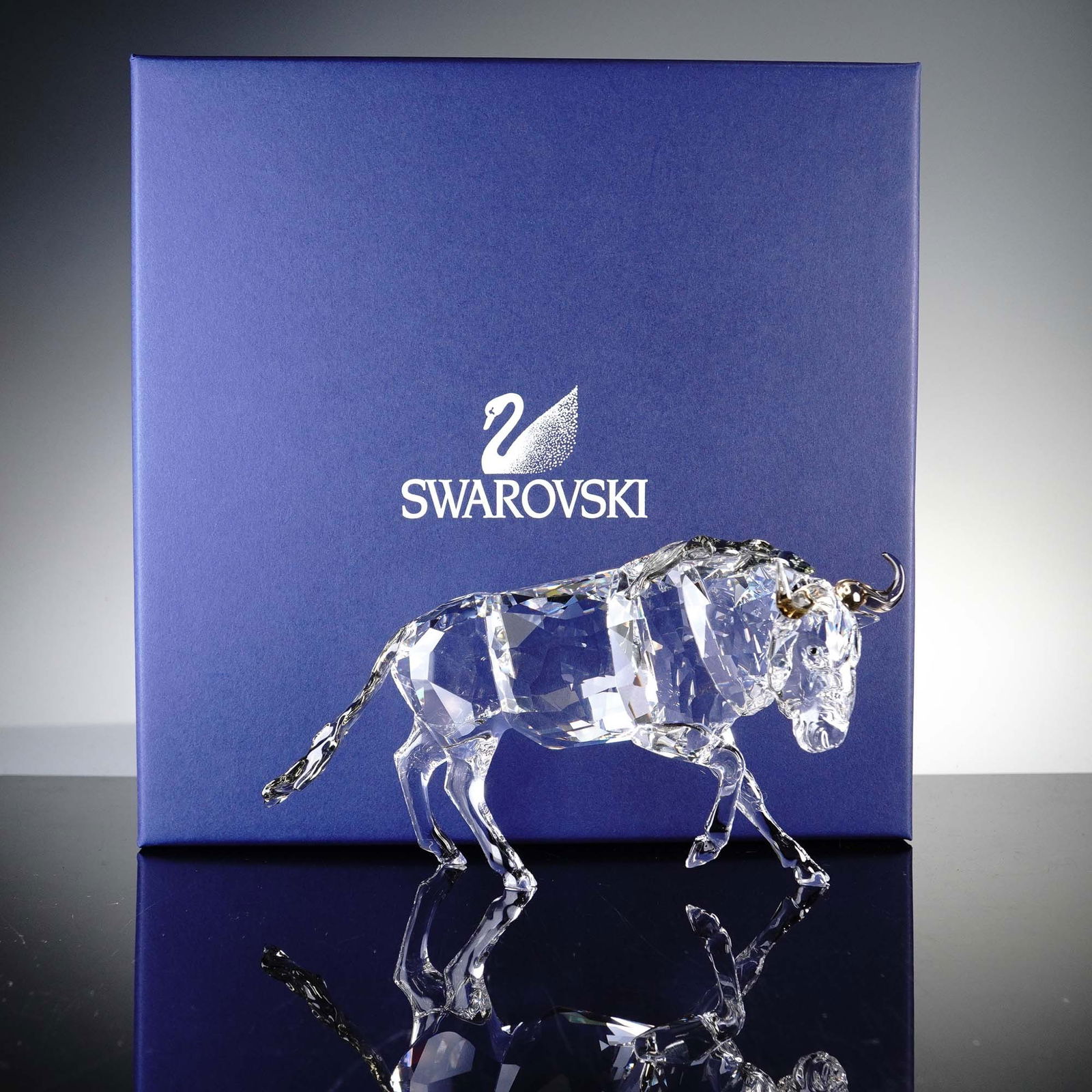 Swarovski Crystal Figurine, Gnu (1 of 4)