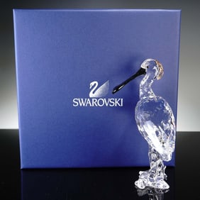 Swarovski Crystal Figurine, Spoonbill