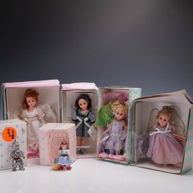 6pc Madame Alexander Dolls with Original Boxes