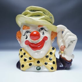 Royal Doulton Large Character Jug, The Clown D6834