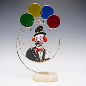 Ron Lee Clown Sculpture, Jake A Juggling Balls