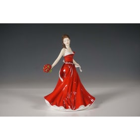 Royal Doulton Flower of the Month Figurine, June Rose HN5505