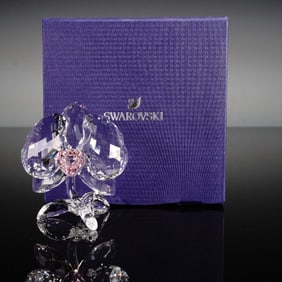 Swarovski Crystal Figurine, Orchid 2018
