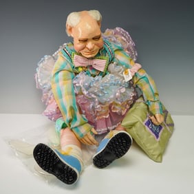 Katherine's Collection Bernie Bicuspid Doll with Pillow and COA