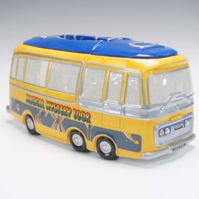 The Beatles Magical Mystery Tour Bus Cookie Jar