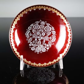 Eva Scherer Enamel Copper Bowl