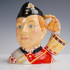 Royal Doulton Character Jug, North Staffordshire Drummer Boy D7211