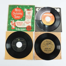 4pc Assorted Vinyl Records