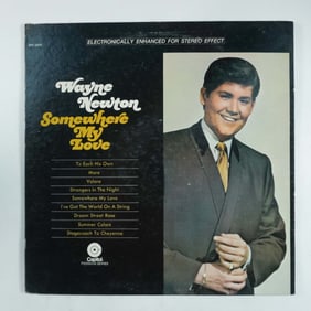Wayne Newton Vinyl Record, Somewhere My Love Album