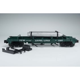 Lionel Celebration Series Train Car, No. 3362 Barrel Ramp Car