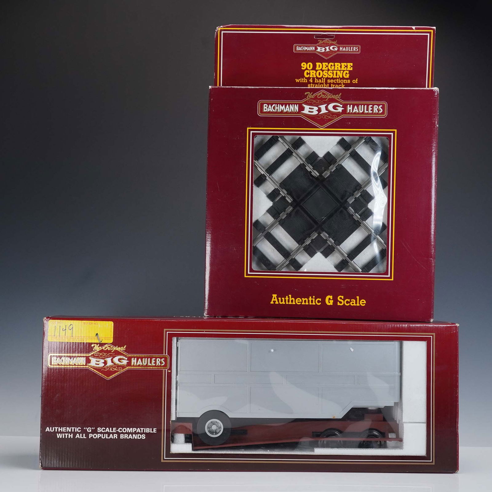 2pc Bachmann Big Haulers G Scale Train Accessories in Box (1 of 8)