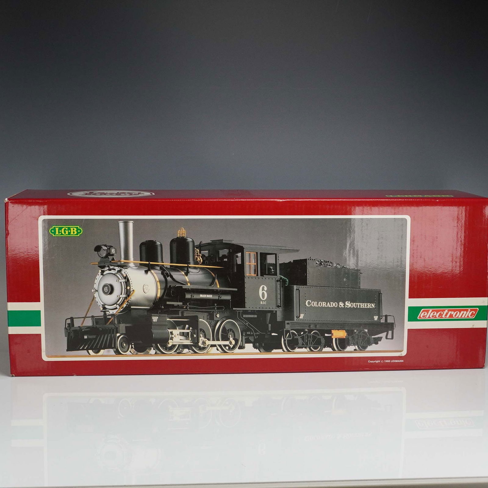 LGB G Scale Colorado and Southern Loco and Tender 2019S, Boxed: This LGB 2019S Colorado and Southern set features a finely detailed G scale (1:22.5) 2-6-0 Mogul-type steam locomotive No. 6 with a matching tender, produced by Lehmann Gross Bahn. Crafted for durabil