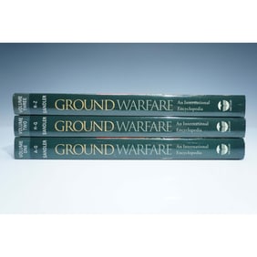 3pc Hardcover Books, Ground Warfare: An International Encyclopedia