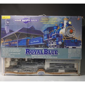 Bachmann Big Haulers Royal Blue Ready to Run Train Set