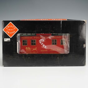 Aristo Craft G Scale Christmas Bobber Caboose, ART-42225, with Original Box