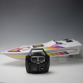 2pc Pro Star RC Boat Typhoon 275 with Futaba Controller