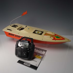2pc Pro Star RC Boat with Futaba Controller and Box