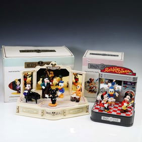 2pc Disney Sound Activated Play-Along Stages, Mickey's Concert and Donald's