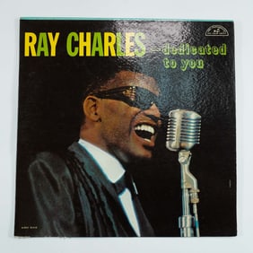 Ray Charles Dedicated to You Vinyl LP ABC-Paramount ABC 355