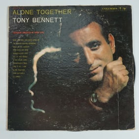 Tony Bennett Columbia LP Record, Alone Together CL 1471