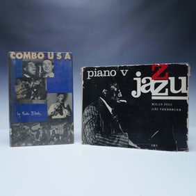 2pc Jazz Music Book Set Combo USA and Piano V Jazzu