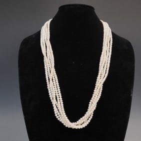Multi-Strand Freshwater Pearl Necklace