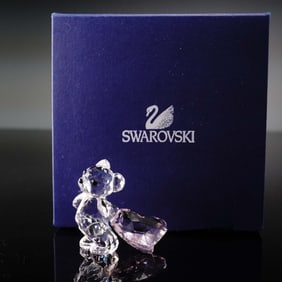 Swarovski Crystal Figurine, Kris Bear With You