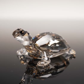 Swarovski Crystal Figurine, Tortoise
