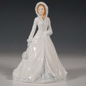 Royal Doulton Figurine, White Christmas HN5608